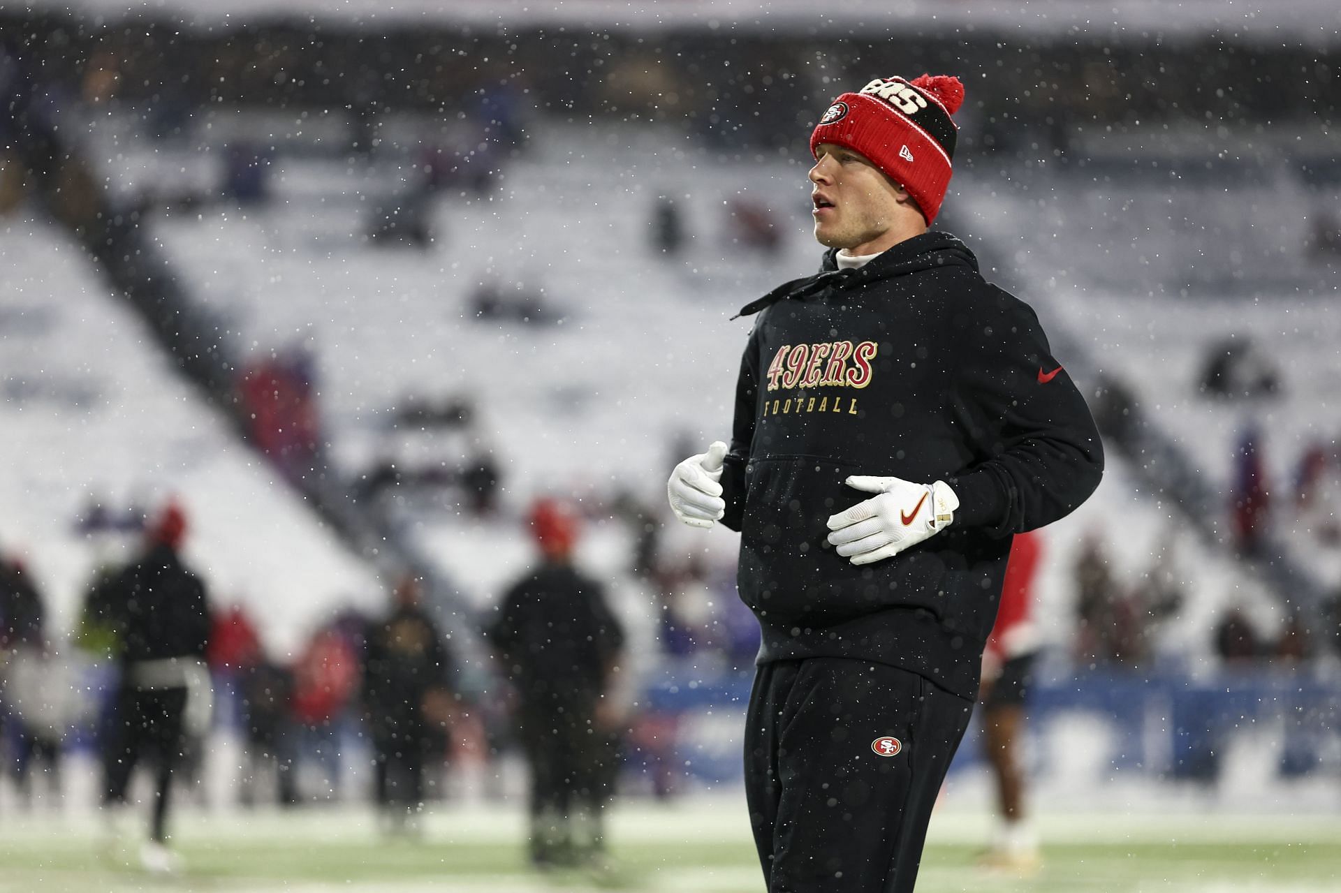 San Francisco 49ers RB Christian McCaffrey - Source: Getty